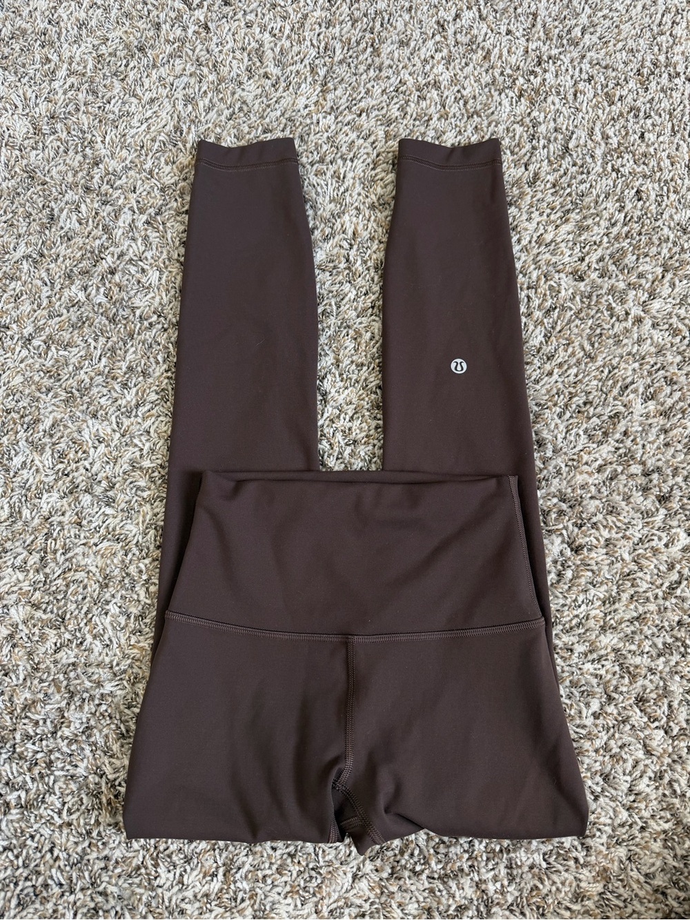 lululemon athletica Dark Brown High-Waist Leggings